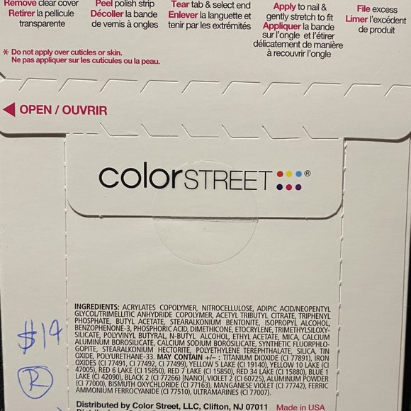 Color Street Nail Strips ~ Feeling Marble-ous - Picture 2 of 6